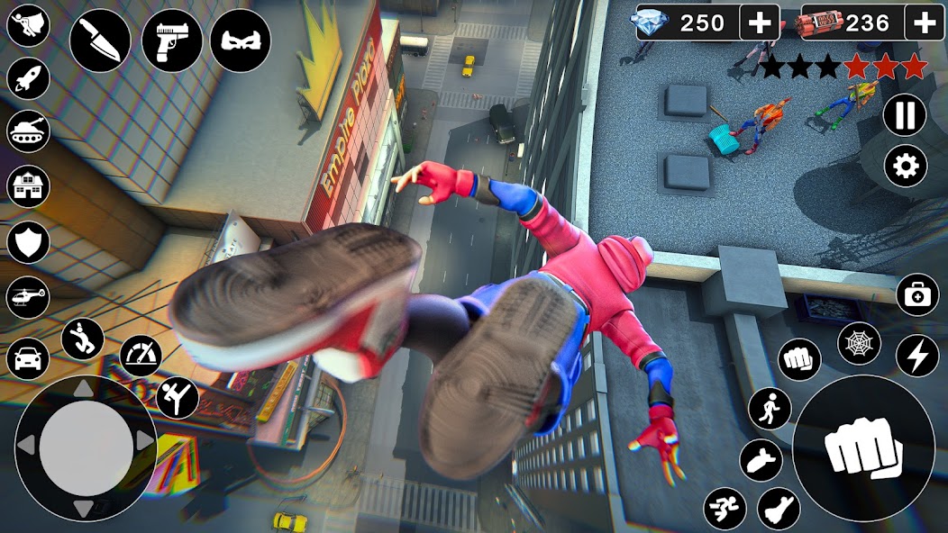 Spider Fighter Man Hero 3.6 APK + Mod (Unlimited money) إلى عن على ذكري المظهر