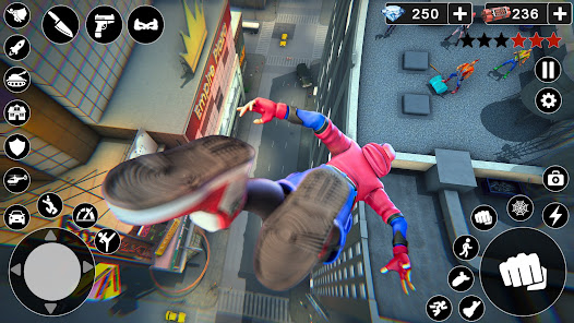Spider Fighter Man Hero 3.6 APK + Mod (Remove ads / Unlimited money) for Android