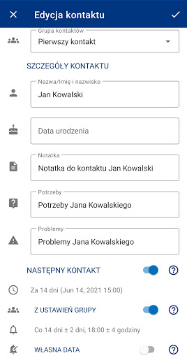 MLM Contact Me Screen 2