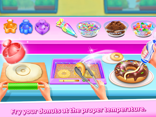 Cake Maker: Donut Cooking Game Screen 2