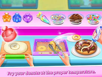 Cake Maker: Donut Cooking Game