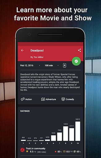CineTrak: Movie and TV Tracker Screen 3