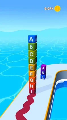 ABC Stack Run - Screenshot 1