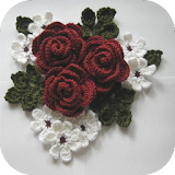 New Design Crochet Flowers icon