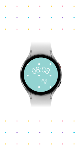 Android application Dots Watch Face screenshort