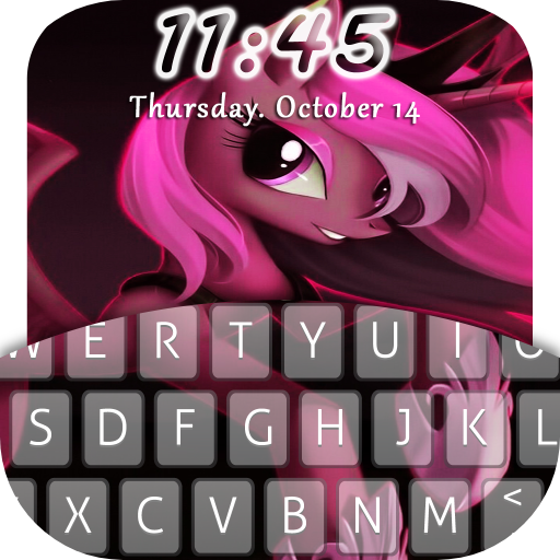 Pony Sketch Keyboard Locker logo