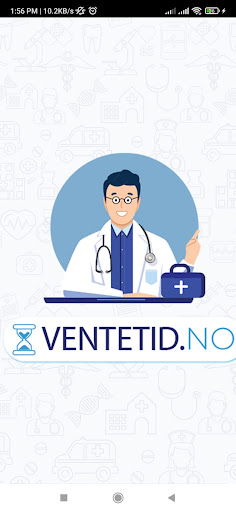 Android application Ventetid screenshort