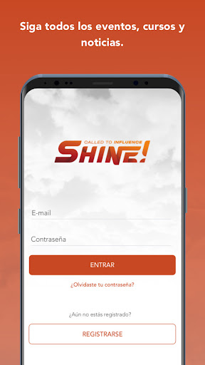 Android application Shine! - WAGC 2023 screenshort