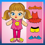 Cute Doll Dress Up Puzzle icon