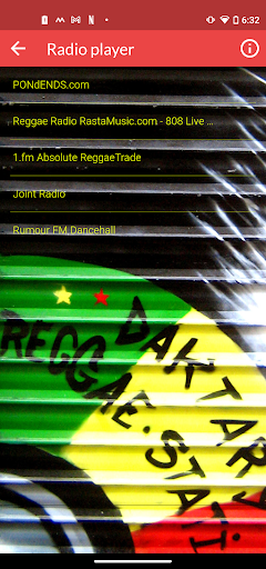 Reggae, Dancehall, Music Radio Screen 2