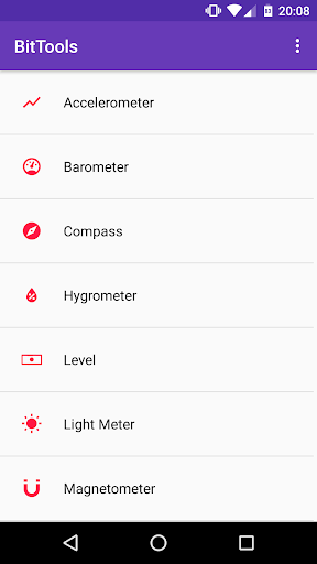 Android application BitTools screenshort