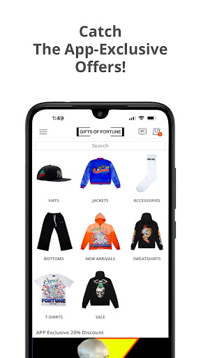 Android application Gifts of Fortune screenshort