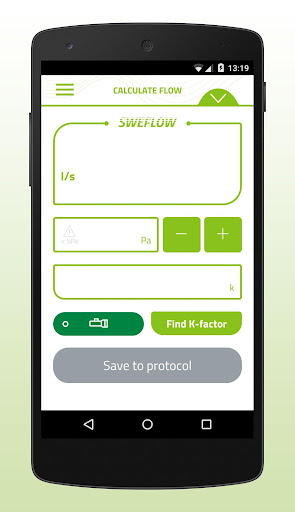 Android application Sweflow screenshort