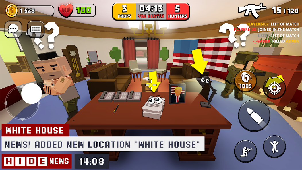 HIDE - Hide-and-Seek Online! 0.37.79 APK + Mod (Unlimited money) for Android