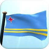 Aruba Flag 3D Free Wallpaper icon