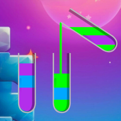 Water Sort Puzzle Game Sorting Logo