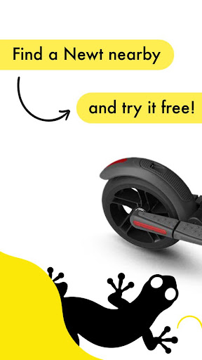 Newt - Scooter Sharing Screen 2
