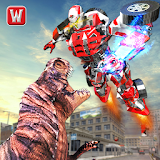 Superhero Robot vs Dino: Incredible Monster Battle icon