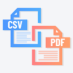Cover Image of ダウンロード Simple CSV Viewer - PDF Reader  APK