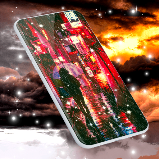 Rain Drops Live Wallpaper logo