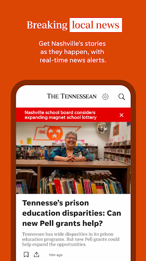 Screenshot of Tennessean: News & eNewspaper
