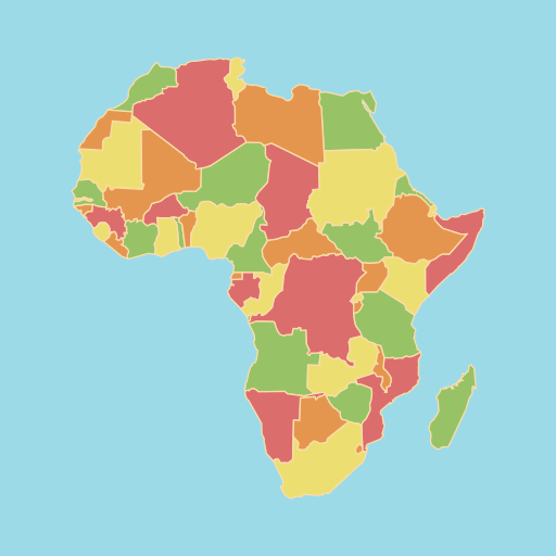 Africa Map Puzzle 6.1 Icon