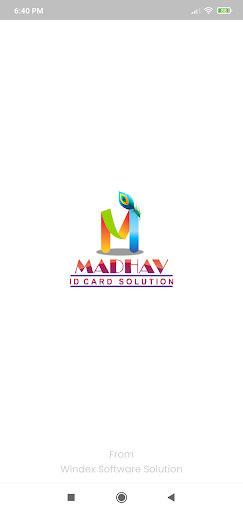 Android application Madhav Id Card screenshort