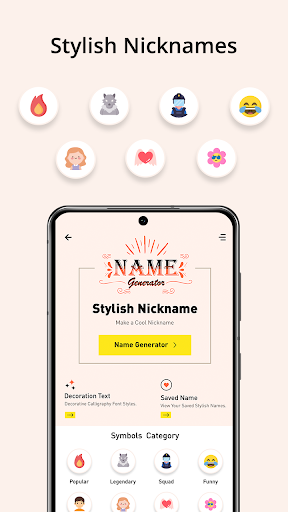 Nickname Generator: Name Style Screen 2