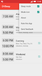 Speaking clock DVBeep Pro Screenshot