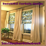 Beautiful Curtain design icon