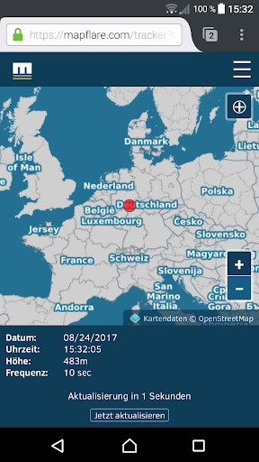 Mapflare - Online GPS Tracker Screen 3
