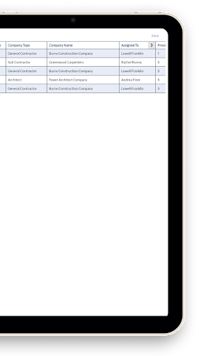RFI demo Screen 2