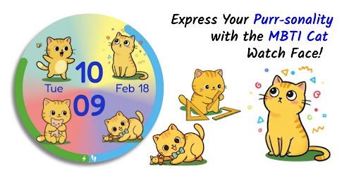 MBTI Personality Cat WatchFace