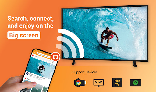 Android application Cast to TV, Chromecast & Roku screenshort