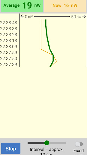 Android application Wifi Radiation Tracker 2022 screenshort