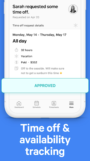 Screenshot of Rosteroo - Employee Scheduling