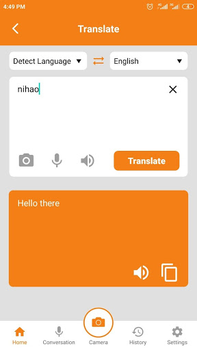 Android application Ez Translator -Translate offli screenshort