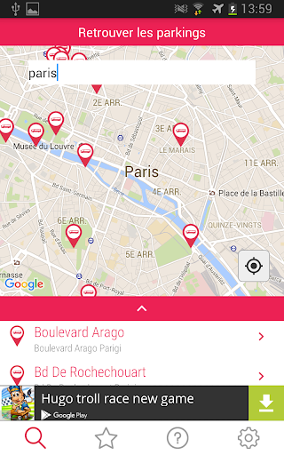 Aperçu de l'application