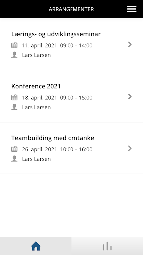 ITU Bookings Screen 3