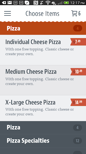 DaVincis Pizzeria Screen 3