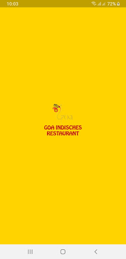 Android application Goa Indisches Restaurant screenshort