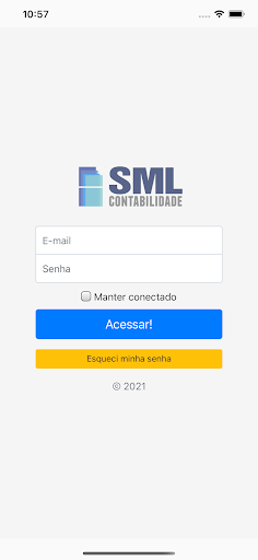 Android application SML Contabilidade screenshort