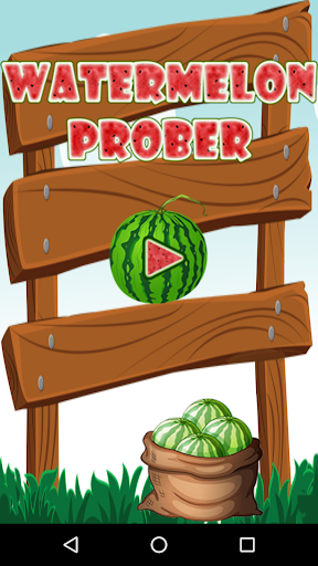 Android application Watermelon Prober screenshort
