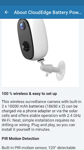 CloudEdge Camera Guide Screen 3