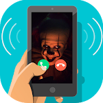 Cover Image of Скачать Scary Evil Clown Fake Call Video : Pennywise It 2 1.0.0 APK