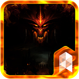 Fire Diablo Launcher theme icon