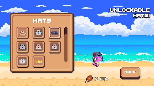 Pixel Dino: Summer Run Screen 2