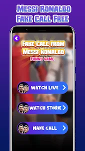 Virtual Ronaldo & Messi Call