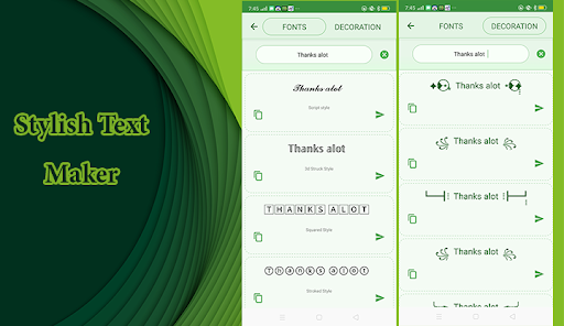Text Repeater : Stylish Fonts Screen 2