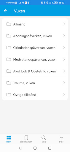 Ambulans Västernorrland Screen 2